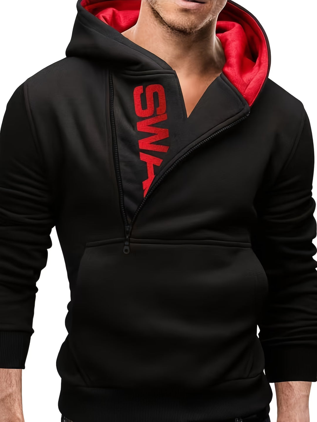 Erik - Long Sleeve Slim Fit Hoodie