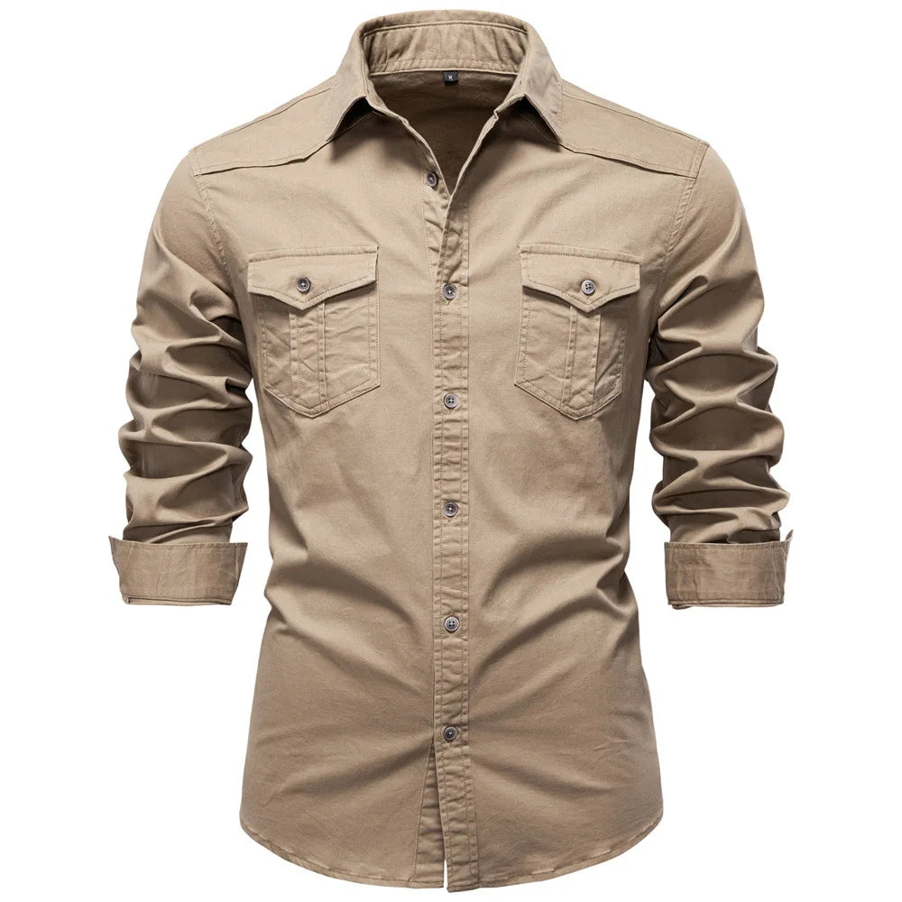 Sampath - Long Sleeve Cotton Shirt