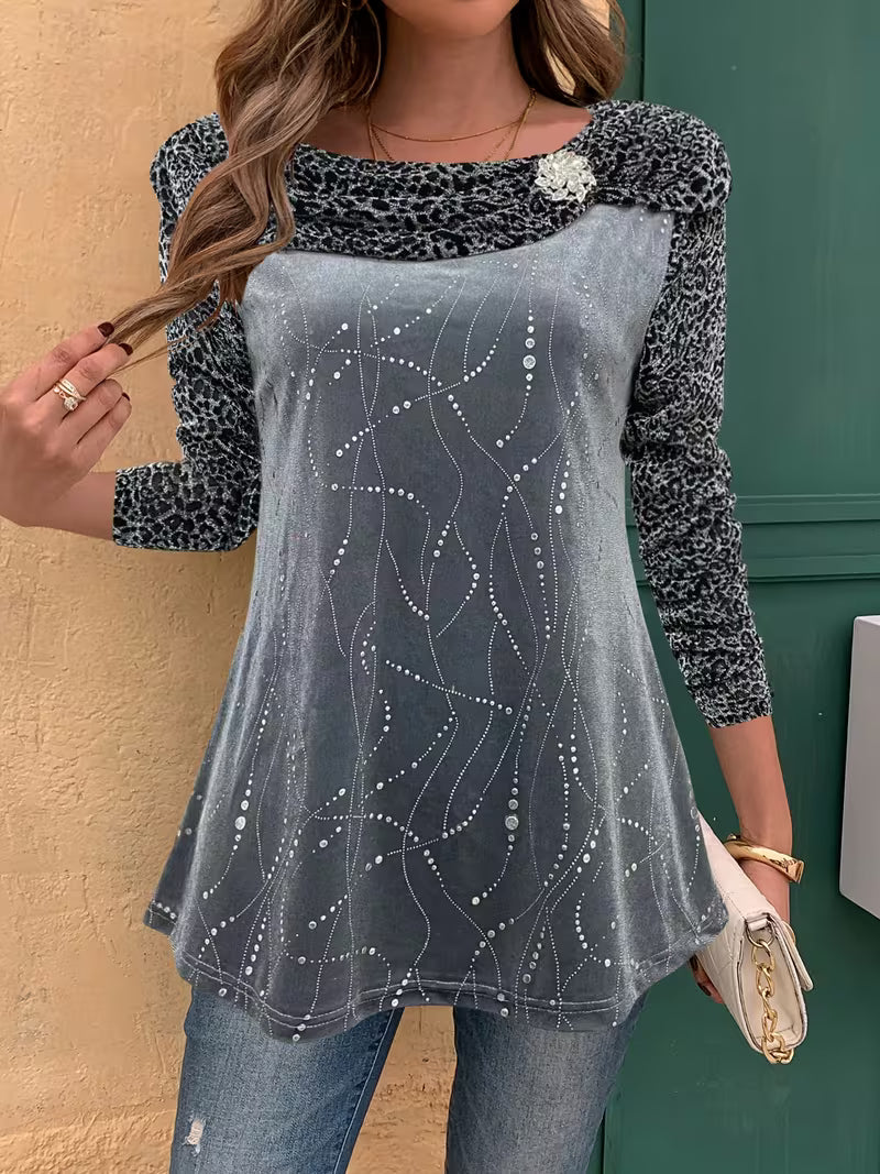 Zulikha - Elegant Long Sleeve Top