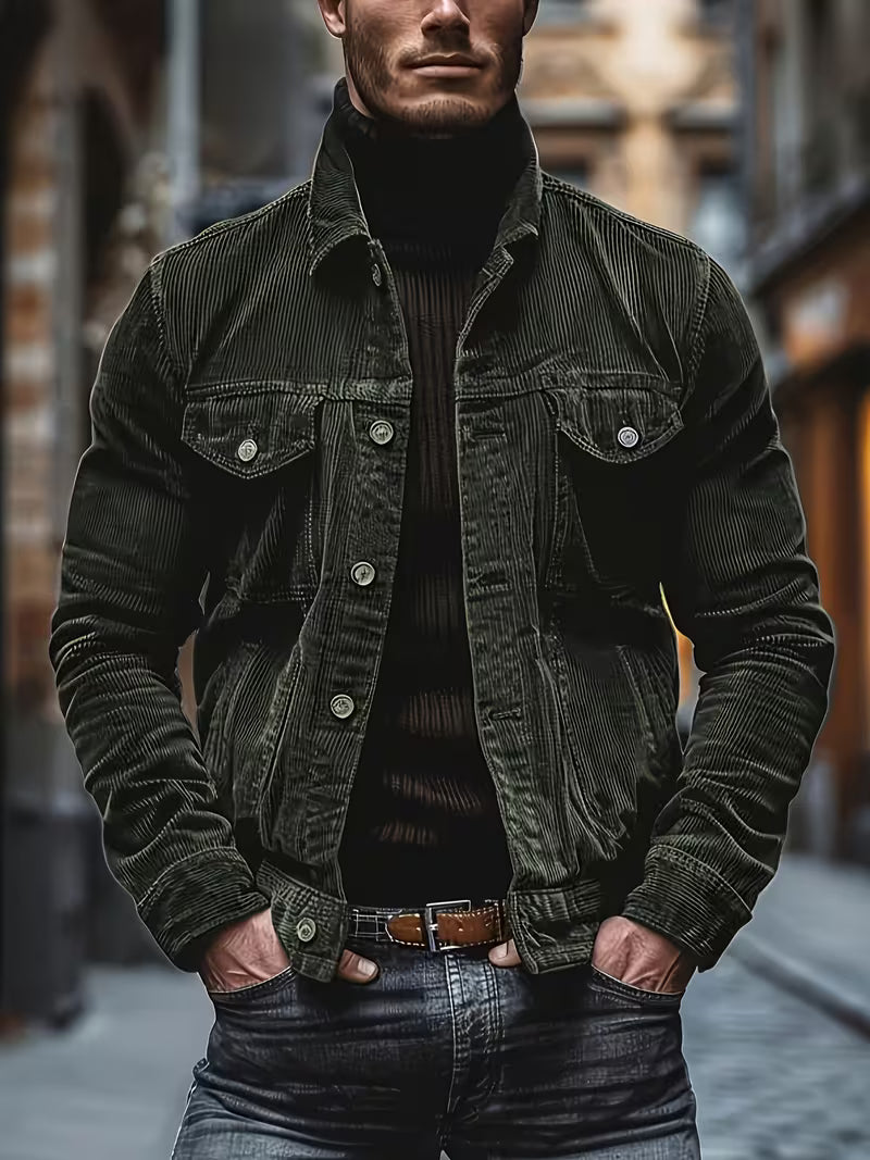 Warwick - Corduroy Jacket With Multiple Pockets