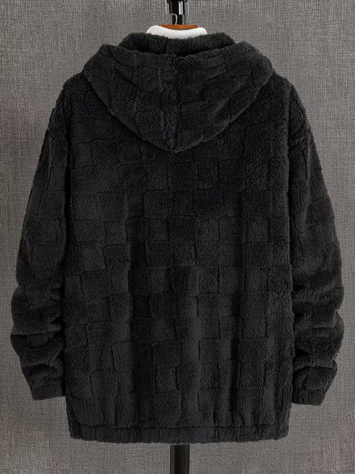 Karun - Fleece Zip-Up Hooded Jacket