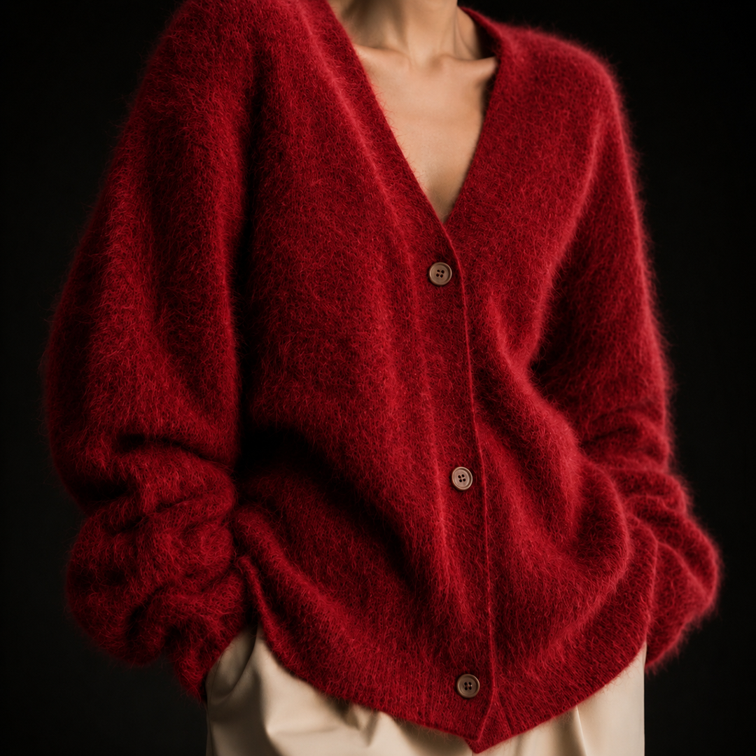 Remona - Comfortable Cashmere Cardigan