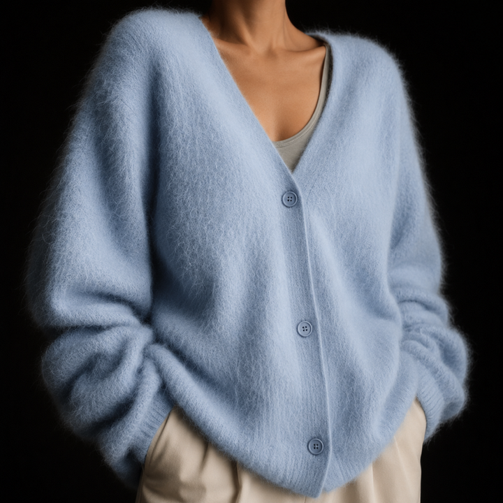 Remona - Comfortable Cashmere Cardigan