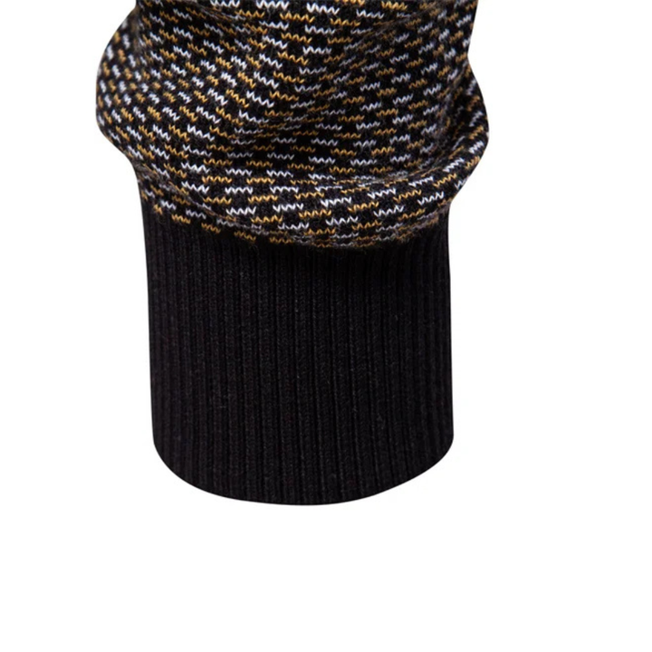 Limman - Half-Zip Jacquard Knit Sweater