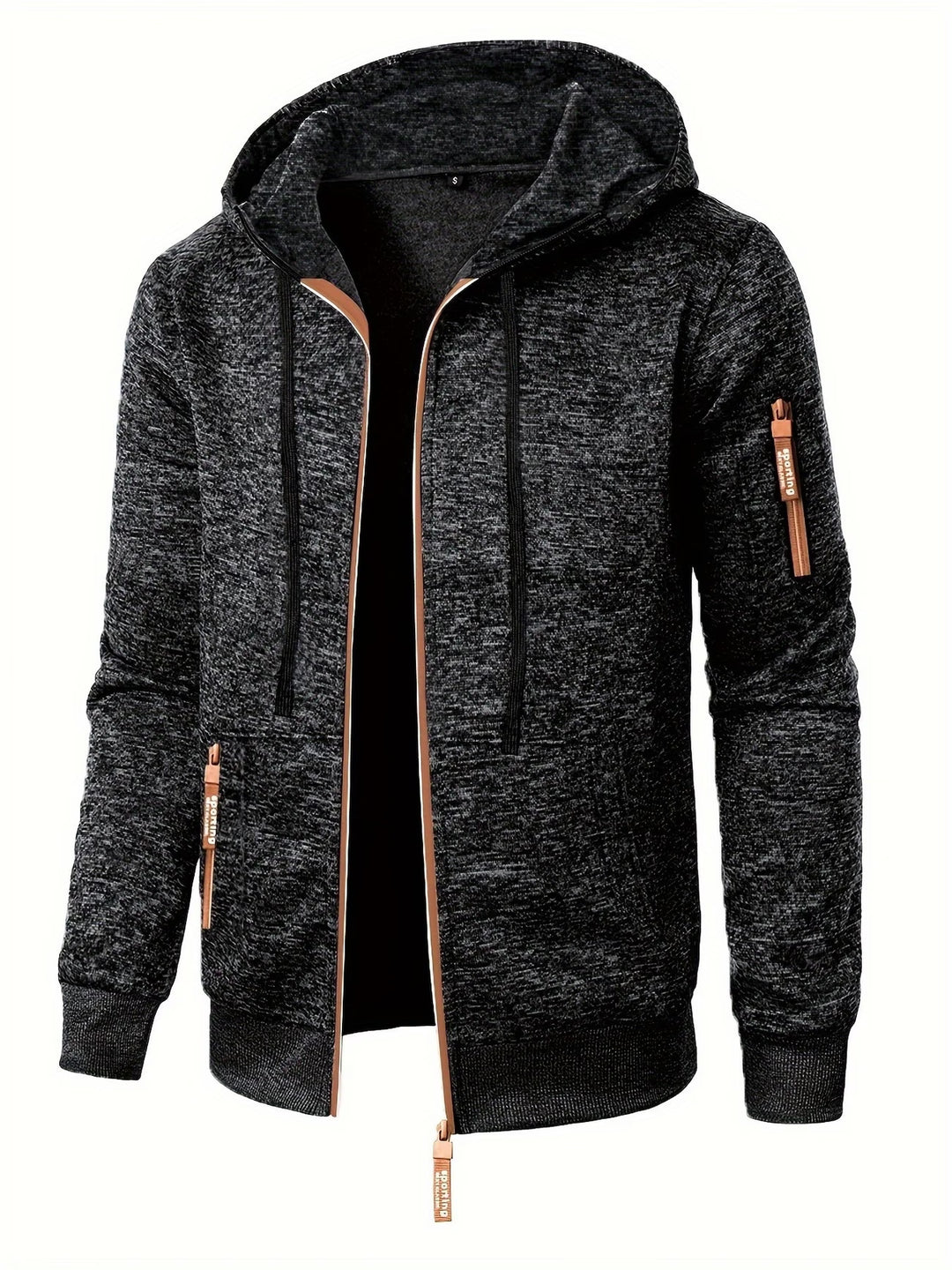 Ewen - Long Sleeve Zip-Up Hoodie