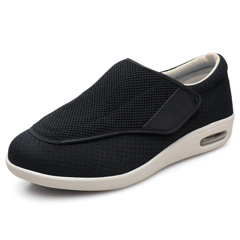 Bediha - Mesh Shoes With Wide Strap and Thick Sole