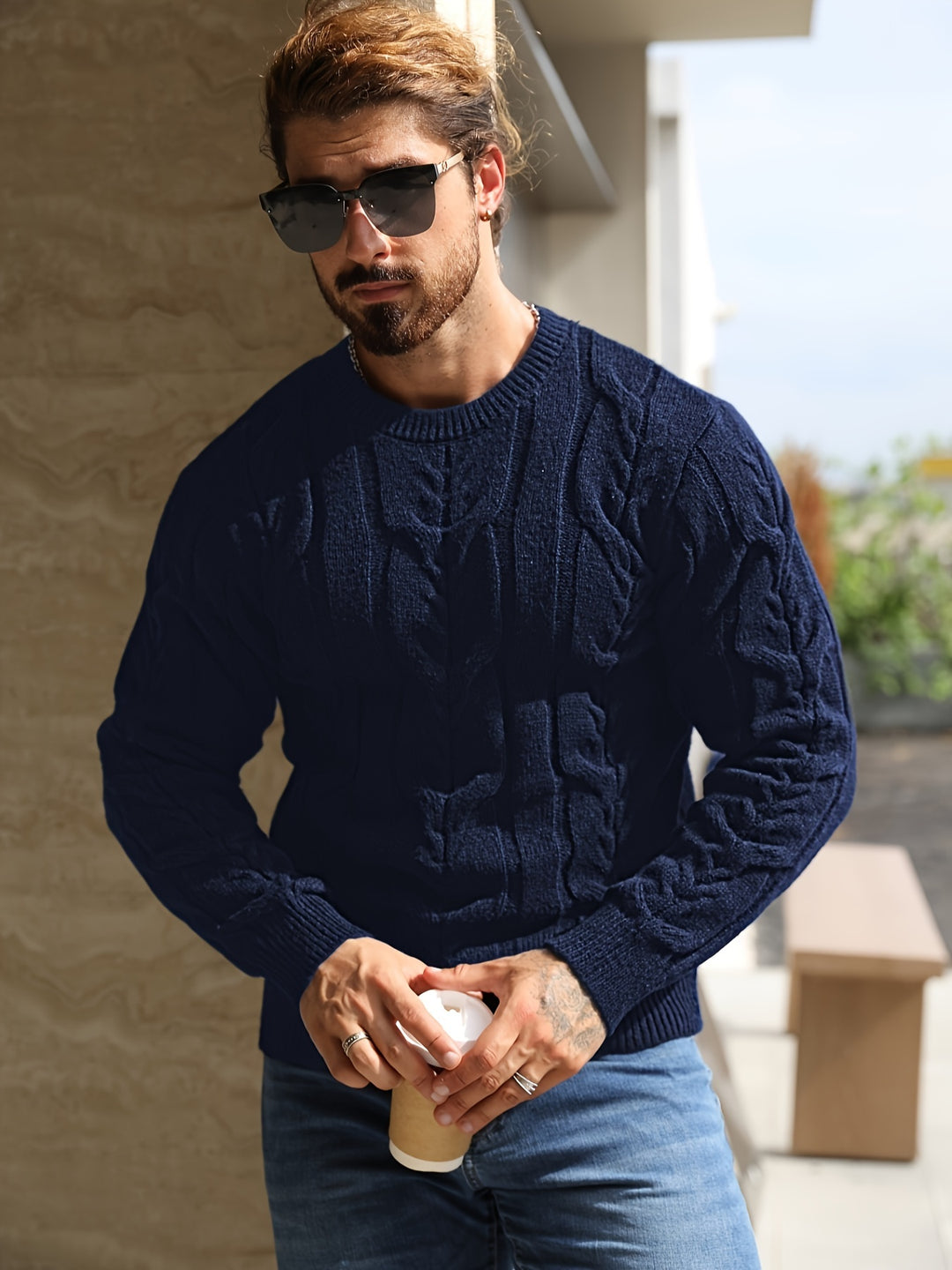 Bavon - Casual Striped Sweater
