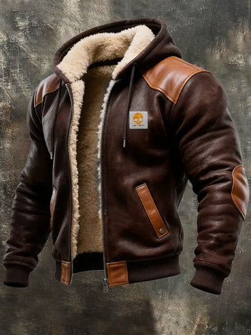Kruithof - Fleece-Lined Hooded Jacket