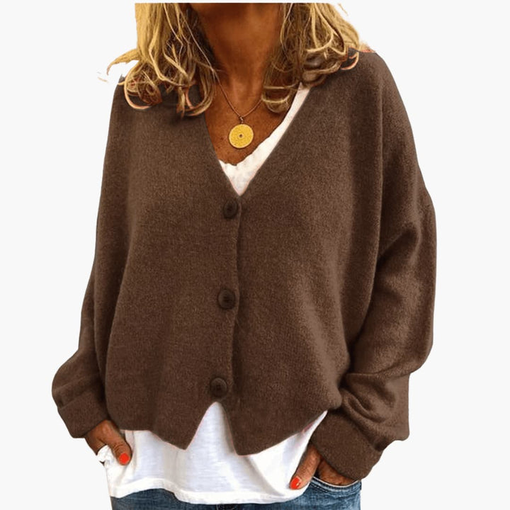 Gwen - Long Sleeve Knitted Cardigan