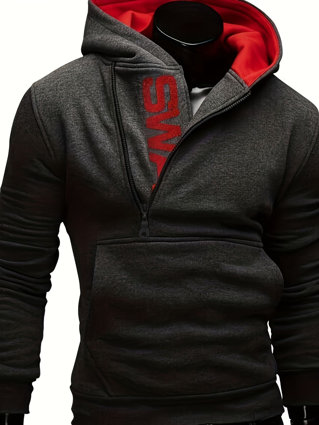 Erik - Long Sleeve Slim Fit Hoodie