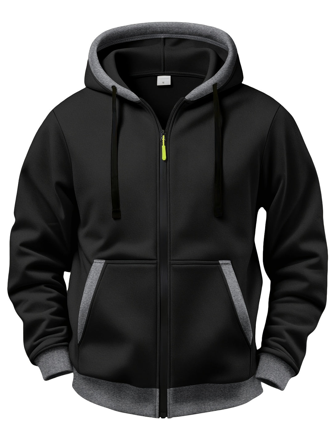 Mussoline - Casual Long Sleeve Winter Hooded With Zipper