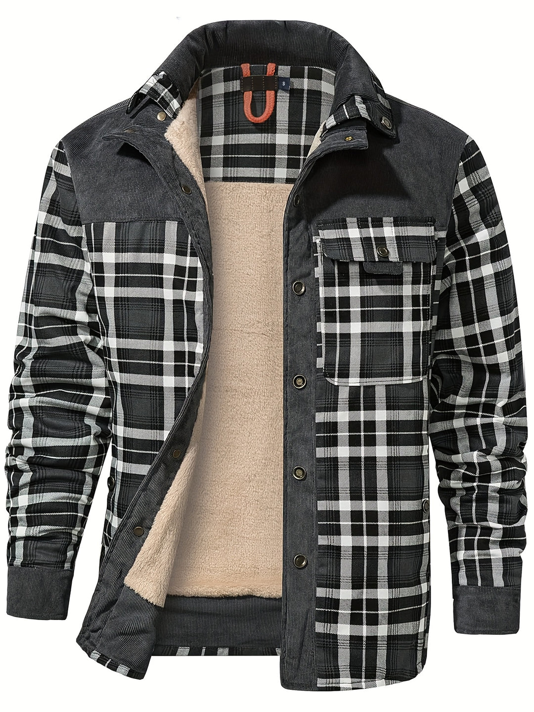 Dalmas - Casual Winter Plaid Jacket