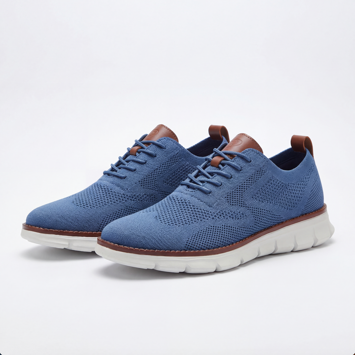 Muhittin - Sneakers With Knit Upper and Lace-Up Closure