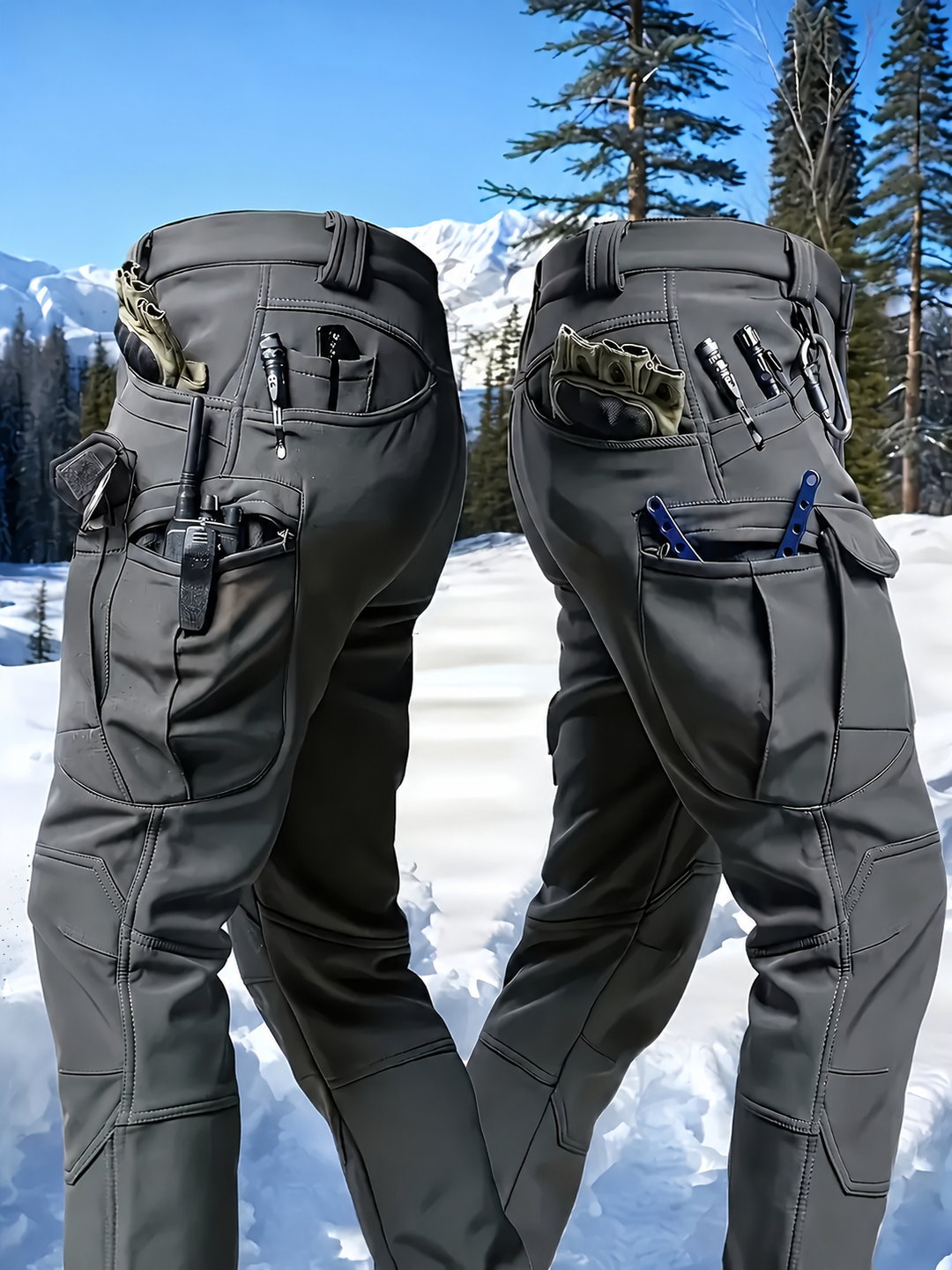 Cartrell - Lined Cargo Pant With Multiple Pockets