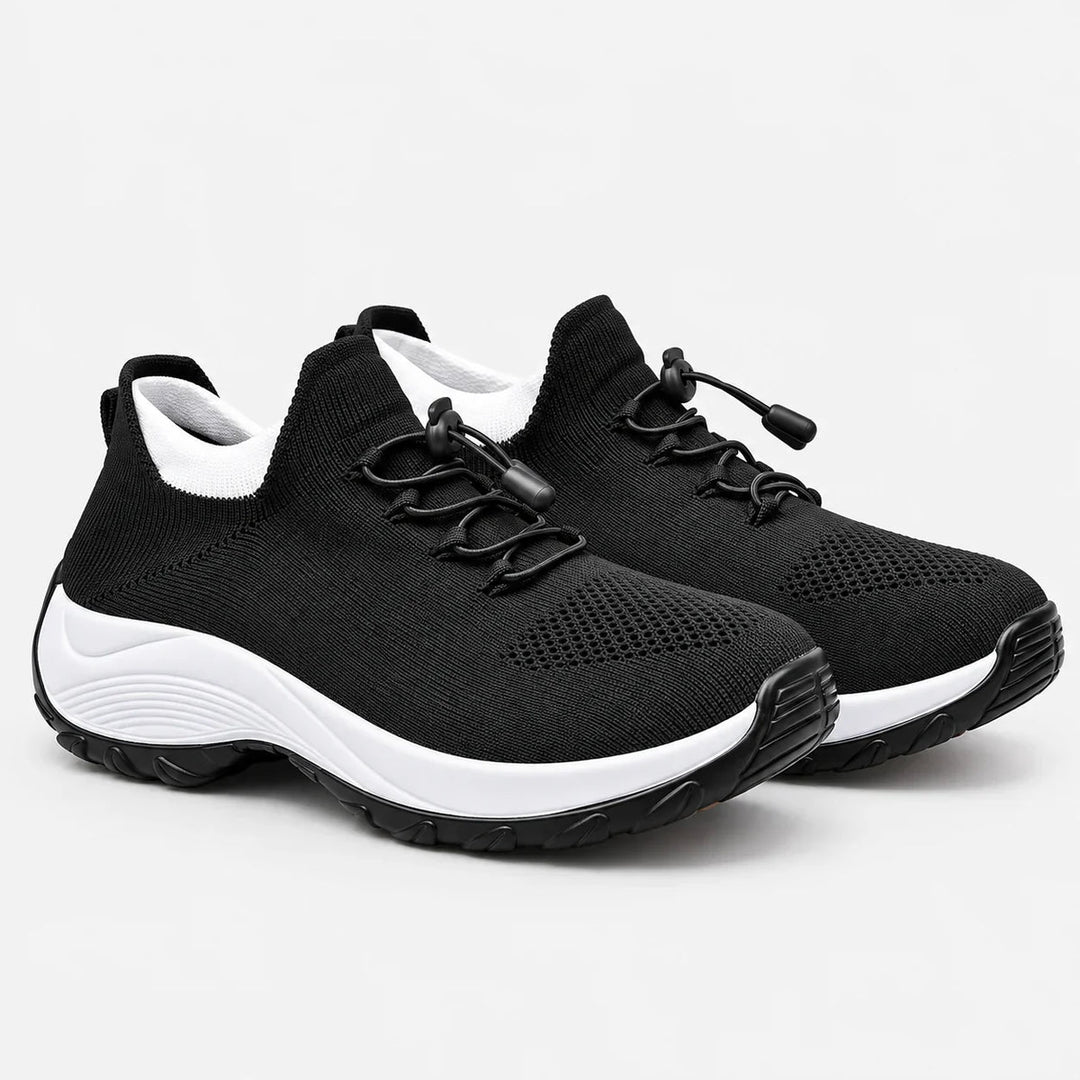 Maellia - Breathable Mesh Sneakers With Cushioned Sole