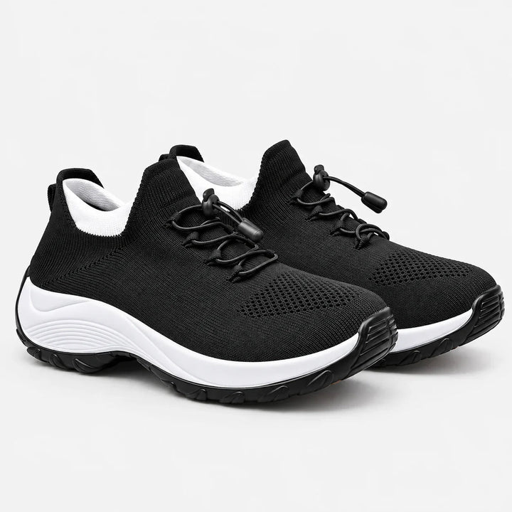 Maellia - Breathable Mesh Sneakers With Cushioned Sole