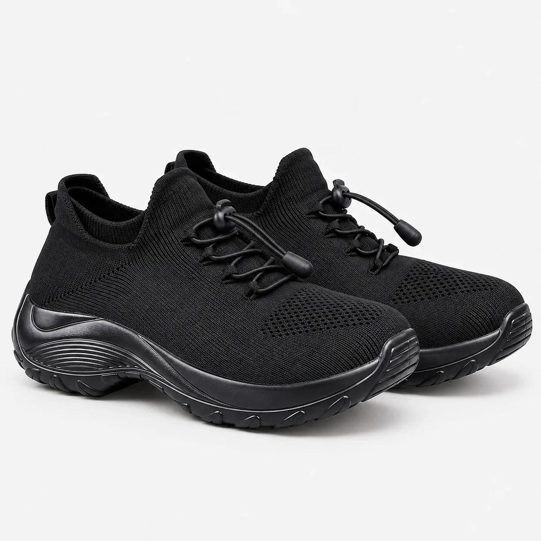 Maellia - Breathable Mesh Sneakers With Cushioned Sole