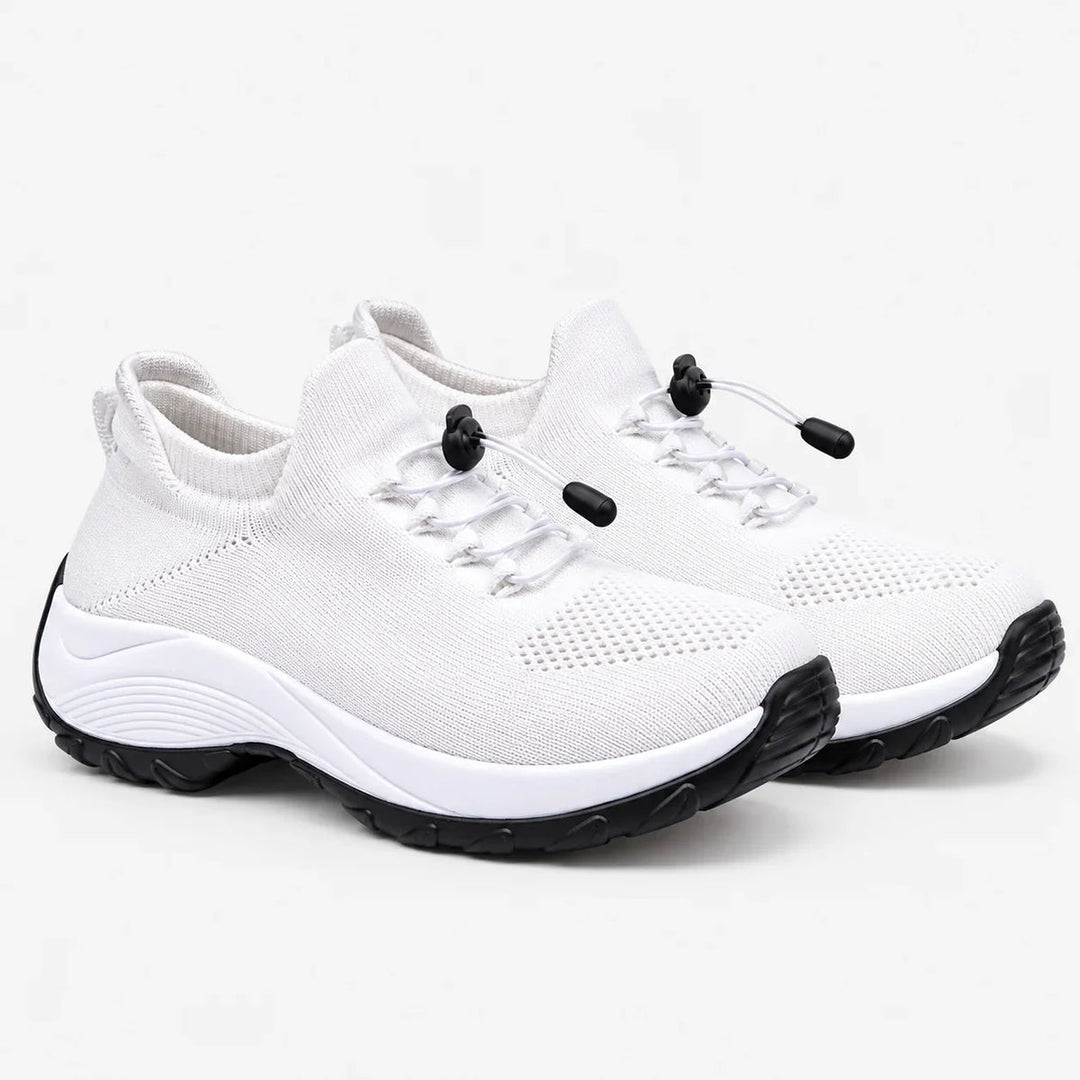 Maellia - Breathable Mesh Sneakers With Cushioned Sole