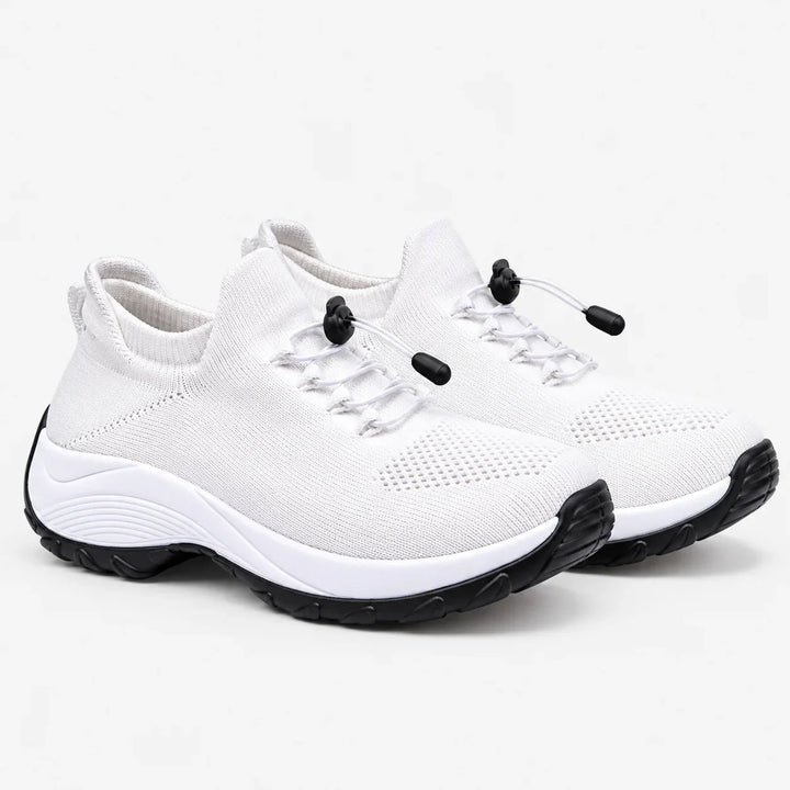 Maellia - Breathable Mesh Sneakers With Cushioned Sole