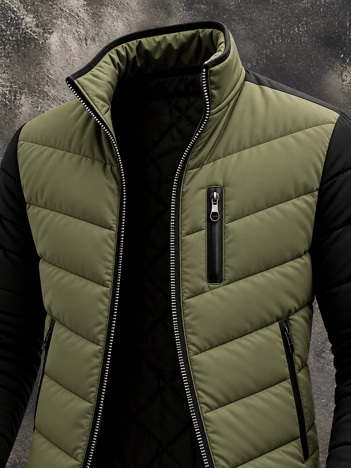 Haraldur - Puffer Jacket With Zipper