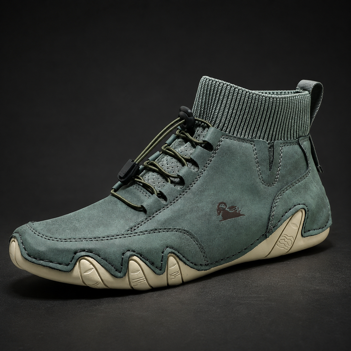 Tuncer - Leather Lace Up Sneakers