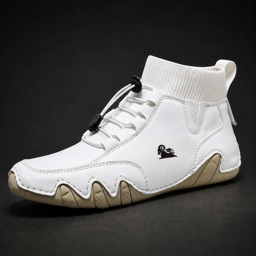Tuncer - Leather Lace Up Sneakers