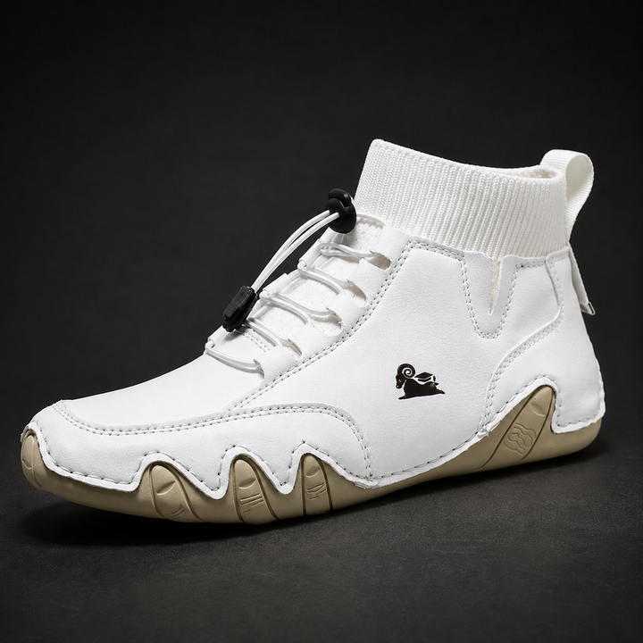 Tuncer - Leather Lace Up Sneakers