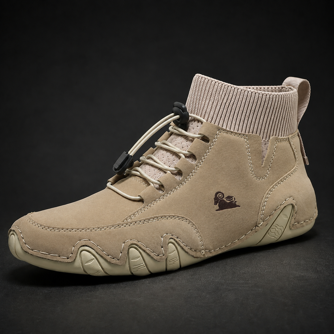 Tuncer - Leather Lace Up Sneakers
