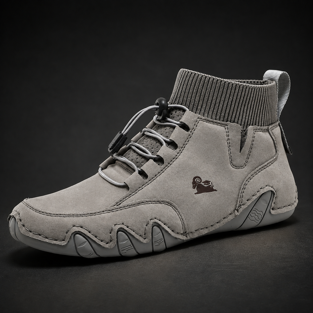 Tuncer - Leather Lace Up Sneakers