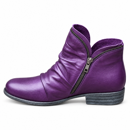 Limella - Orthopedic Ankle Boots With Zipper