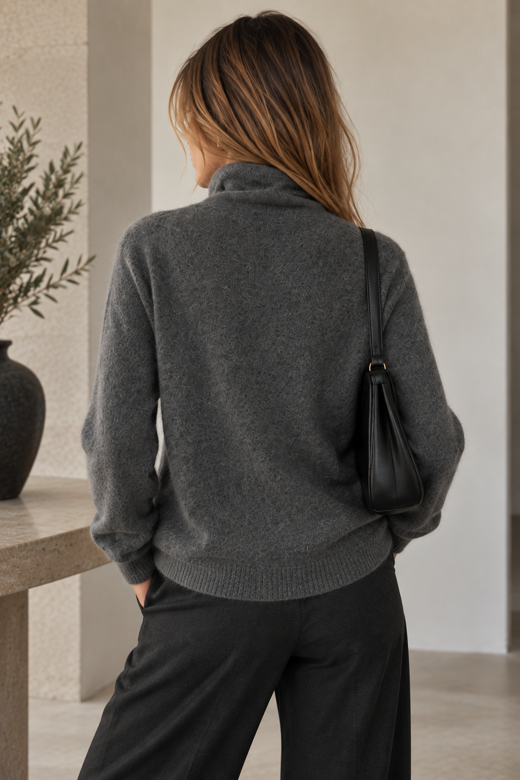 Larona - Knit Cardigan With Multi-Button Front