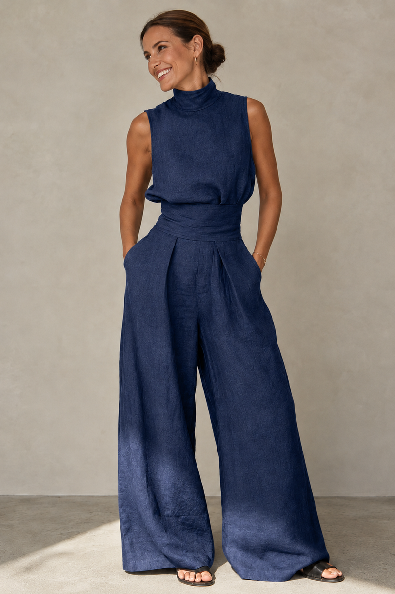 Winka - Classic Sleeveless Jumpsuit