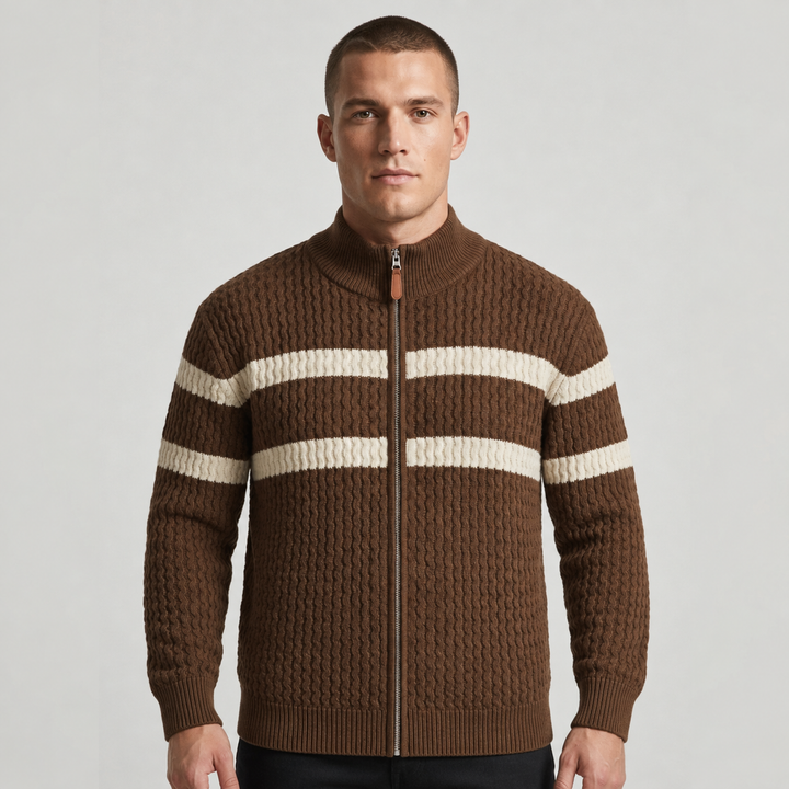 Loick - Long Sleeve Knitted Cardigan