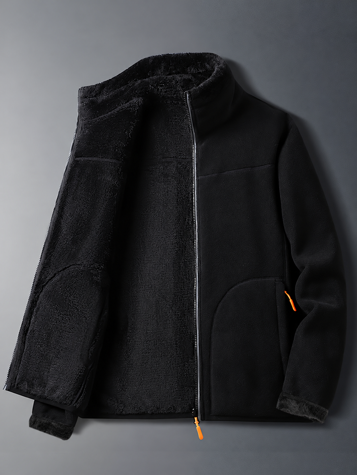 Milissa - Long Sleeve Winter Jacket With Pocket