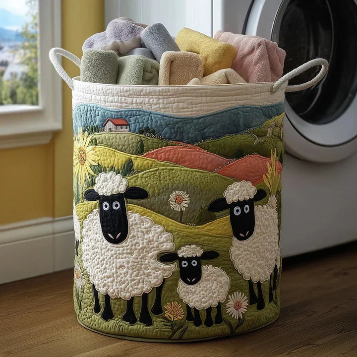 Crestelle - Hand Quilted Decorative Storage Basket