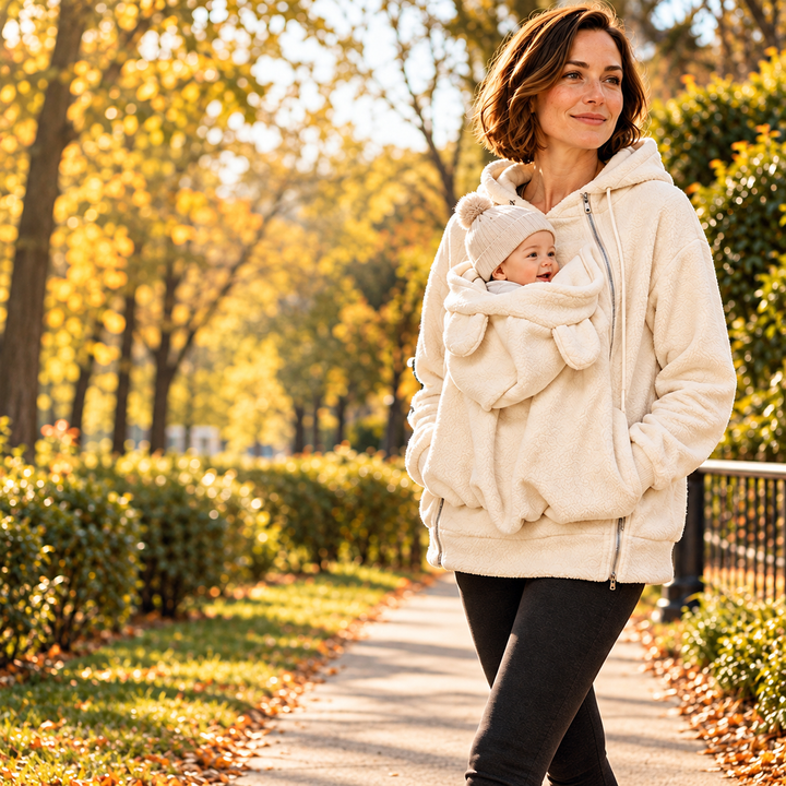 Naeza - Babywearing Hooded Fleece Jacket