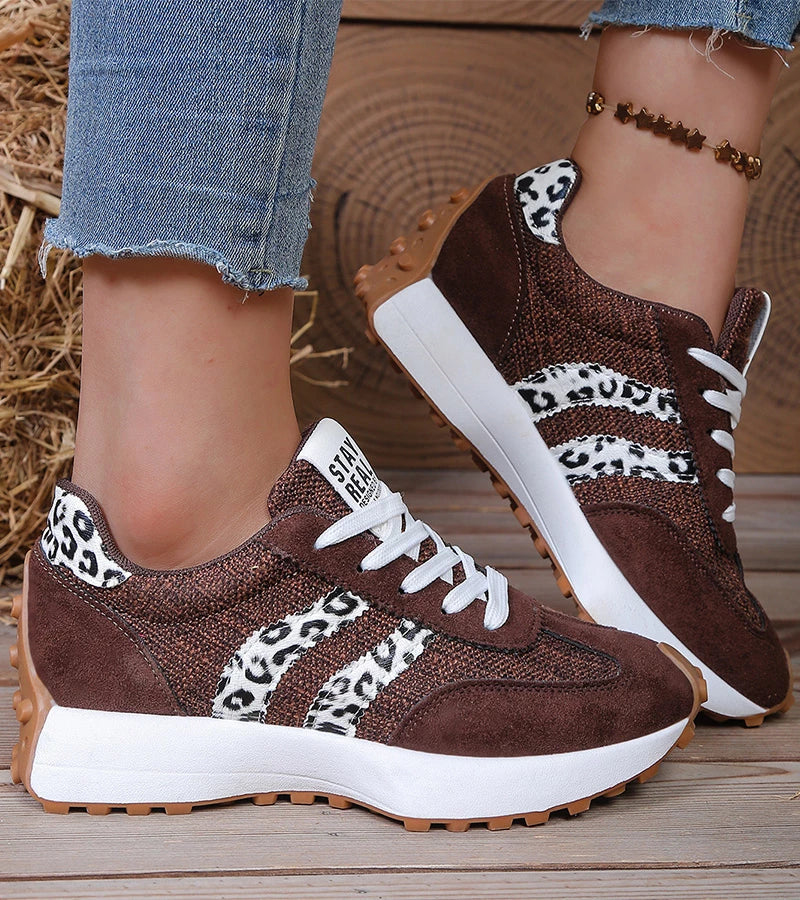 Jonara - Rretro Style Platform Sneakers