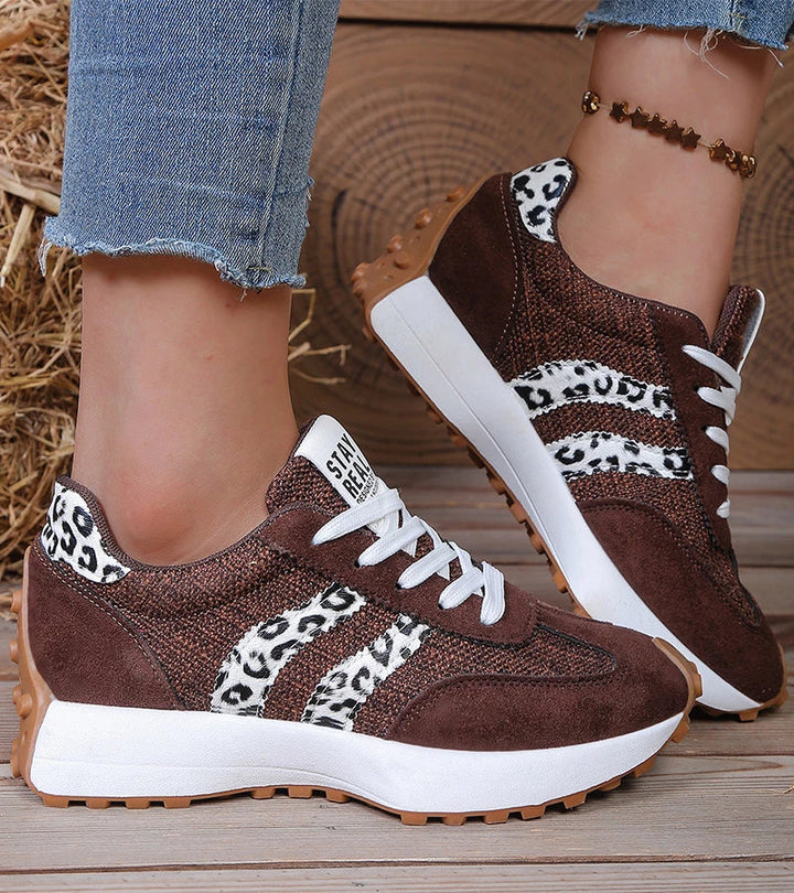 Jonara - Rretro Style Platform Sneakers