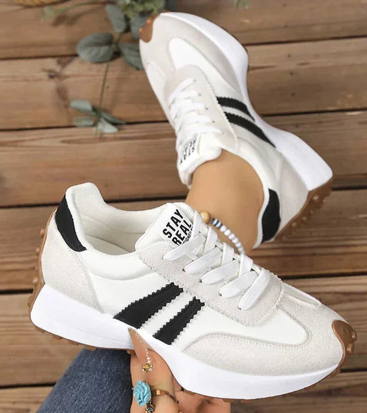 Jonara - Rretro Style Platform Sneakers