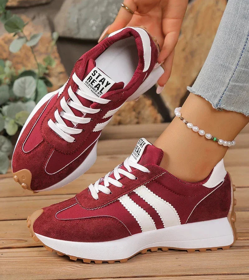 Jonara - Rretro Style Platform Sneakers
