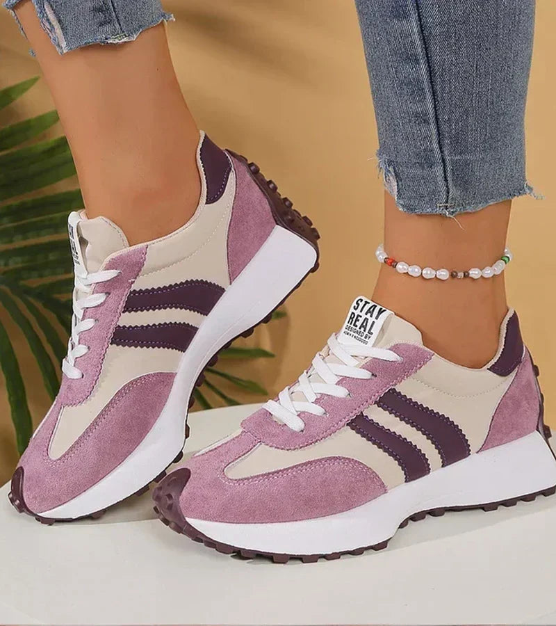 Jonara - Rretro Style Platform Sneakers