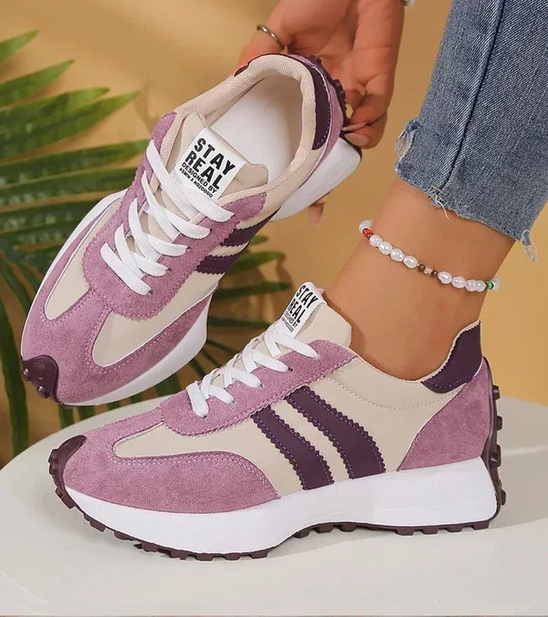 Jonara - Rretro Style Platform Sneakers