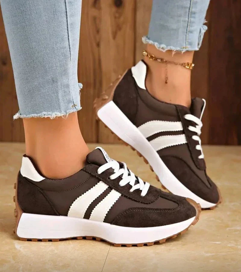 Jonara - Rretro Style Platform Sneakers