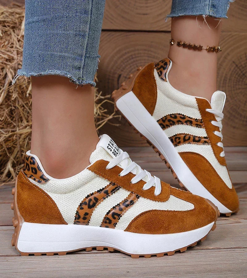 Jonara - Rretro Style Platform Sneakers