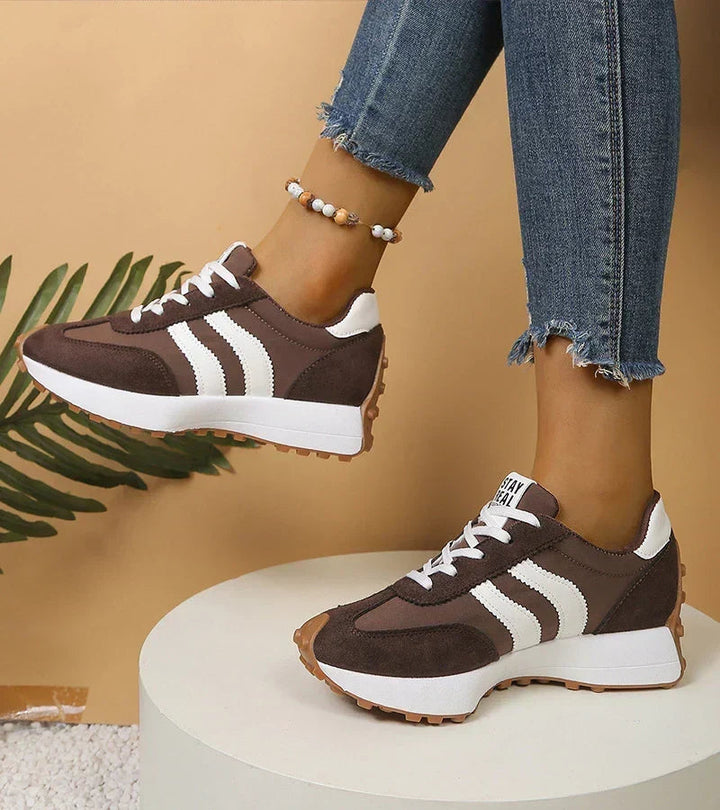 Jonara - Rretro Style Platform Sneakers