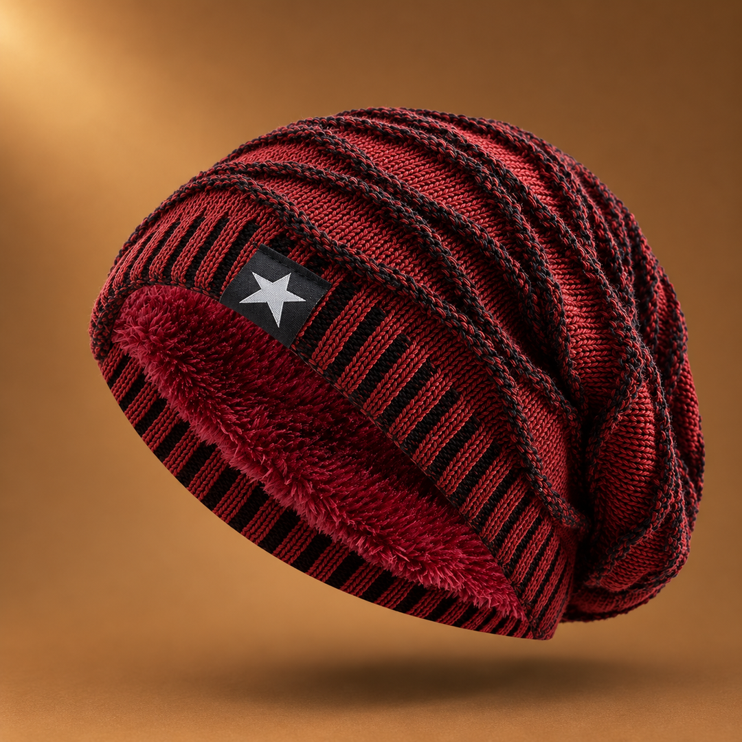 Hollis - Fleece Lined Knit Beanie