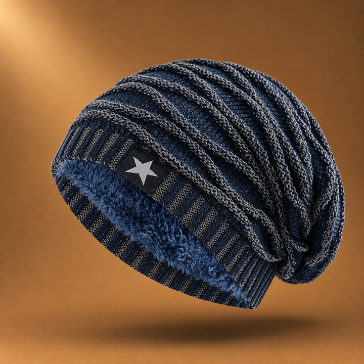 Hollis - Fleece Lined Knit Beanie