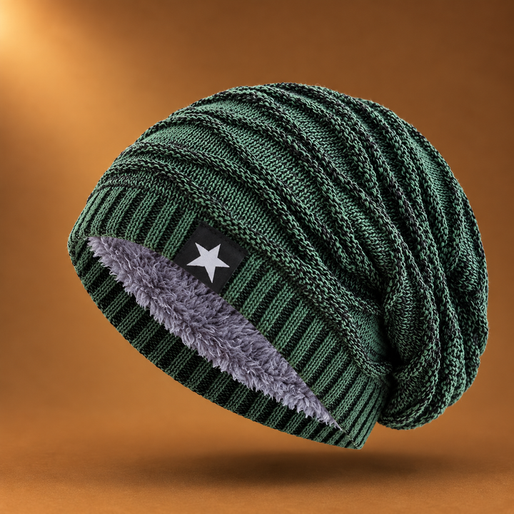Hollis - Fleece Lined Knit Beanie