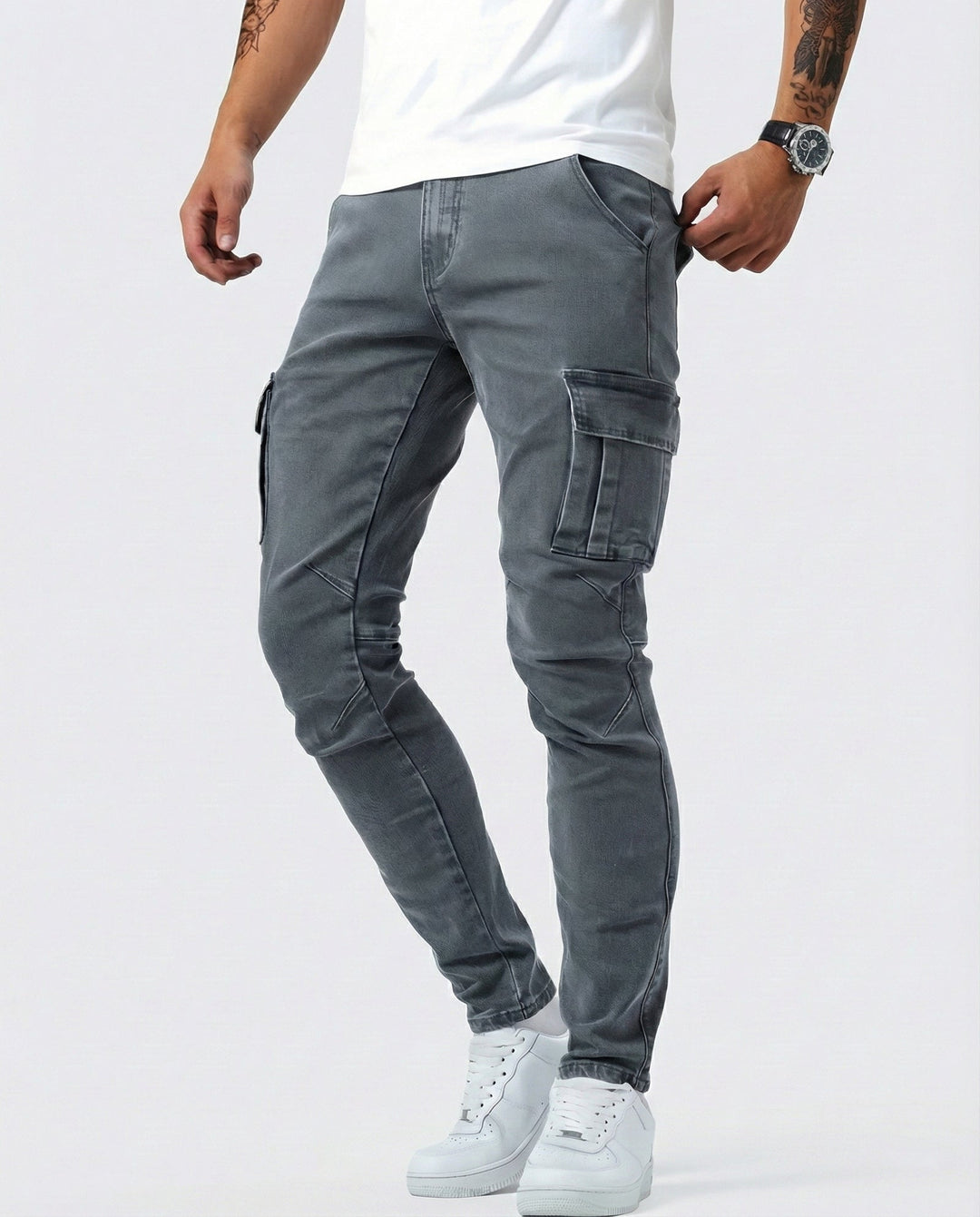 Fares - Stretch Cargo Trousers