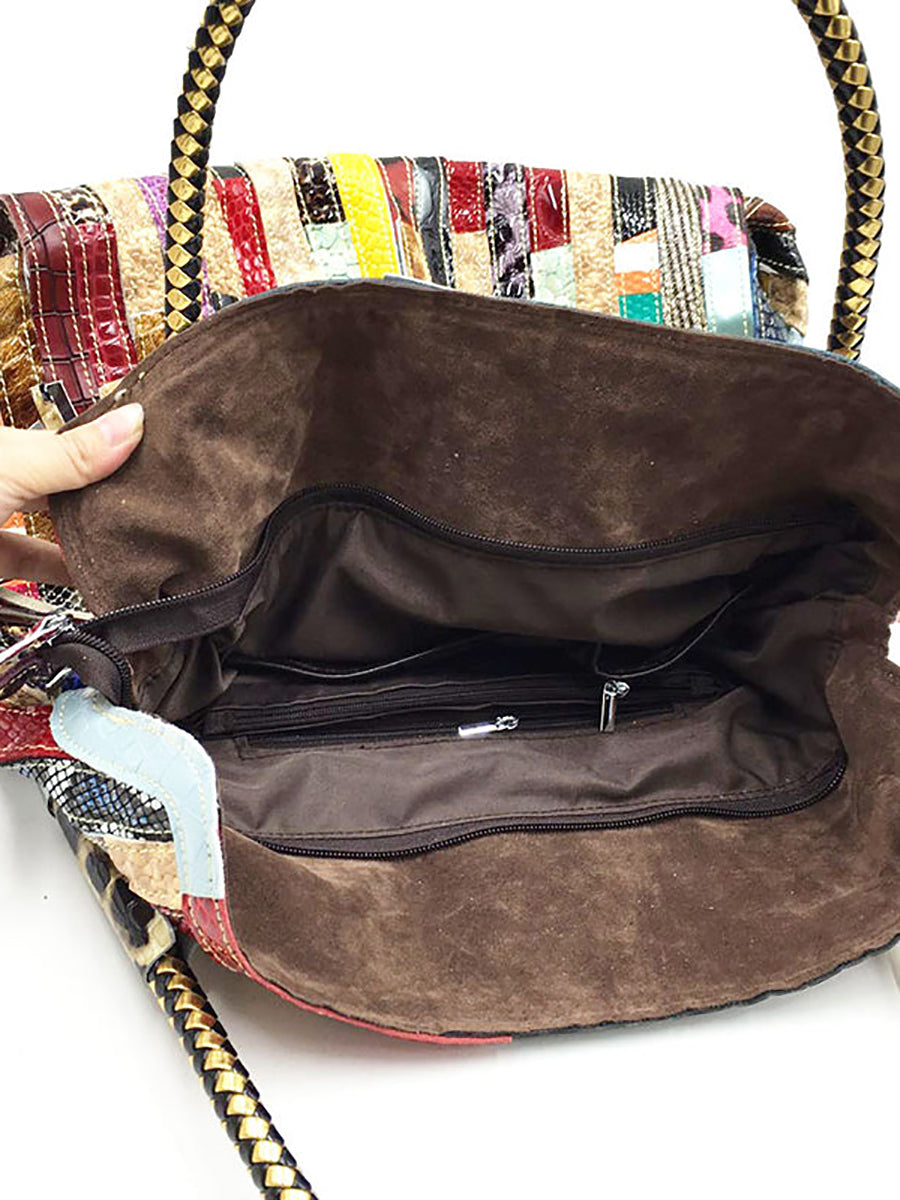 Mishahna - Fashion Western Style Colorful Handbag